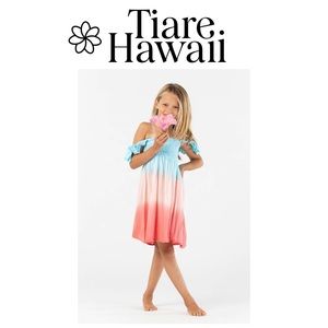 Tiare Hawaii Girls Hollie Dress in Gradasi Soft Rainbow